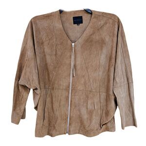 boho western tan suede jacket